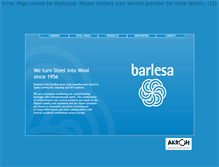 Tablet Screenshot of barlesa.com